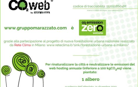 Attestato Co2