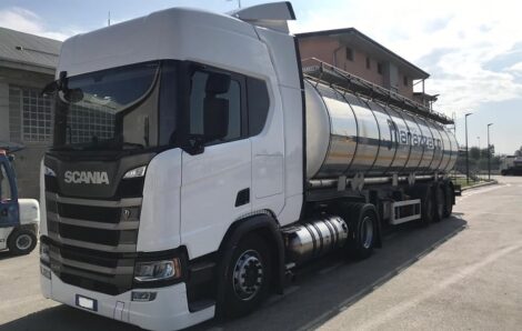 Automezzi a minor impatto ambientale: Marazzato utilizza il nuovo Scania con motore a gas