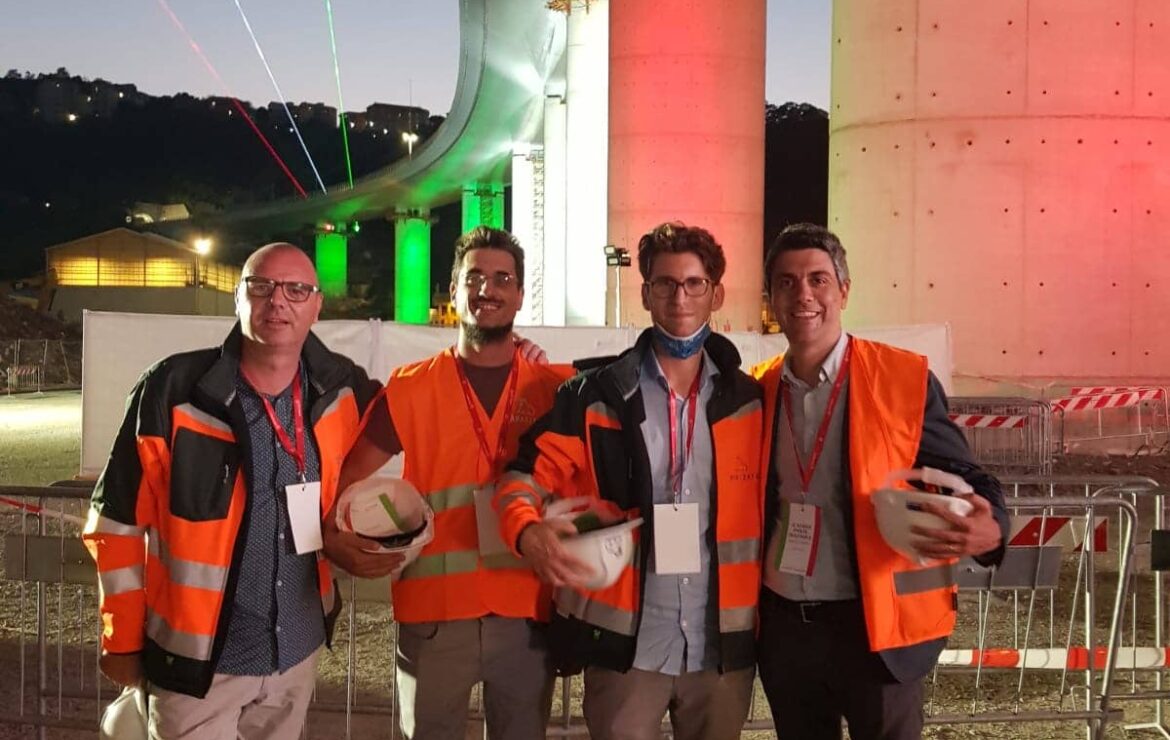 Il Gruppo Marazzato all’inaugurazione del nuovo ponte di Genova