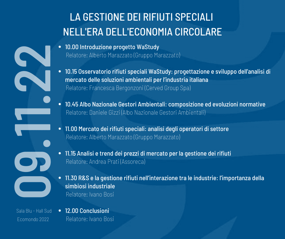 convegno marazzato ecomondo 2022
